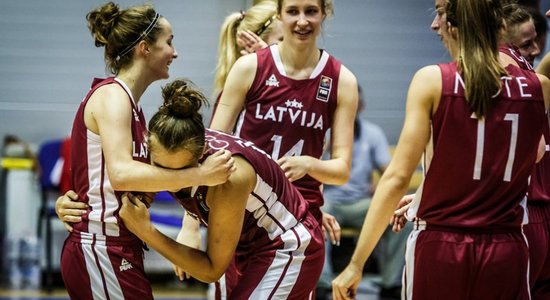 Latvijas U-20 basketbolistes kontinenta meistarsacīkstes noslēdz 11. vietā