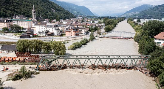 Francijā un Šveicē vētrās septiņi bojāgājušie