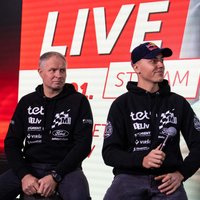 "Mums ir pieredze turēt noslēpumus" – Seska/Franča ekipāža WRC plānus kala arī sacensību laikā