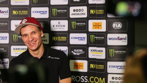 Rallijkross, World RX otrais posms Abū Dabī: Jānis Baumanis