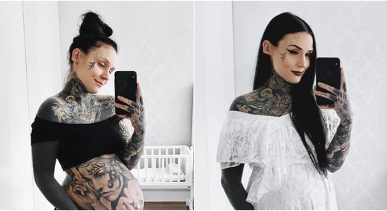 Pasaulslavenā tetovētā latviete Monami drīzumā laidīs pasaulē meitiņu