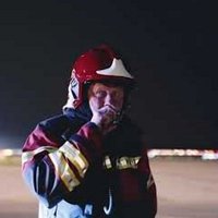 ВИДЕО: Ночью в аэропорту прошли учения, имитирующие аварию вертолета