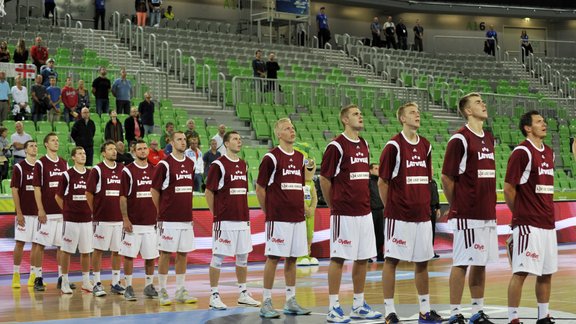 EČ basketbolā: Latvija - Ukraina - 32