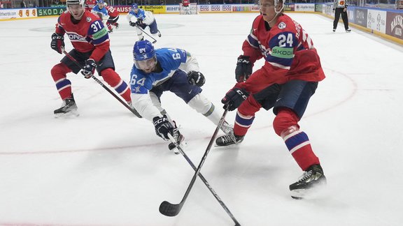 Hokejs, pasaules čempionāts: Norvēģija - Dānija