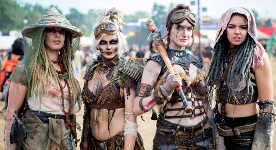 Foto: Vācijā noticis metāla mūzikas festivāls 'Wacken Open Air'