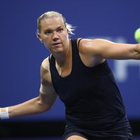 Sezonas garākais mačs sieviešu tenisā: Kanepi spraigā duelī piekāpjas Džordži