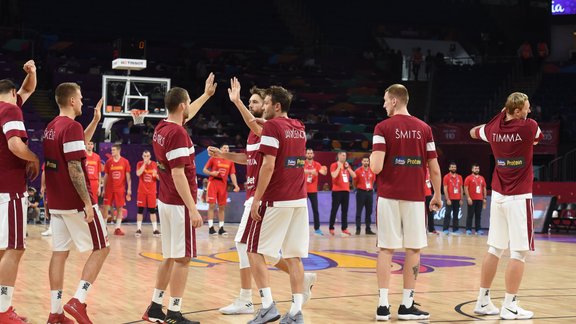 Basketbols, Eurobasket 2017: Latvija - Melnkalne - 2