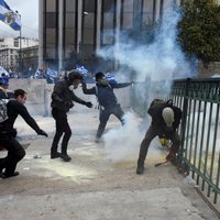 Foto: Grieķijā protestē pret vienošanos ar Maķedoniju par nosaukuma maiņu