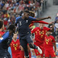 Francijas futbolisti trešo reizi 20 gadu laikā iekļūst Pasaules kausa finālā