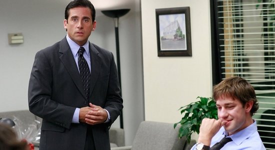 'The Office' atkalapvienošanās! Stīvu Kerelu un Džonu Krasinski redzēsim jaunākajā filmā 'If'