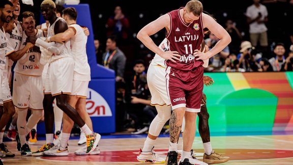 Basketbols, Pasaules kauss, ceturtdaļfināls: Latvija - Vācija - 74