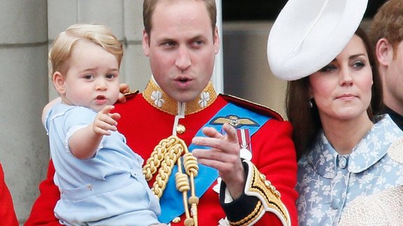 Princis Džordžs ikgadējā "Trooping the Colour" parādē  - 1