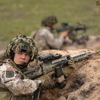20 латвийских военных отправились в Грузию на учения НАТО