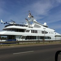 Роскошная яхта Samar в рижском порту - отпразднуем Лиго за 650 000 евро?