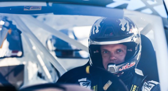 Artis Baumanis – rallijkrosa 'Euro RX' līderis Biķerniekiem gatavs ar pilnu kabatu gāzes trosēm