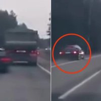 Video: BMW pārgalvīgi apdzen un pats bremzē pretējās joslas ceļmalā