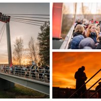 Foto: Valmieras vanšu tilta pār Gauju atjaunošanā ieguldīts teju miljons eiro