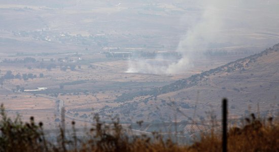 Uz Izraēlas un Libānas robežas notiek kauja
