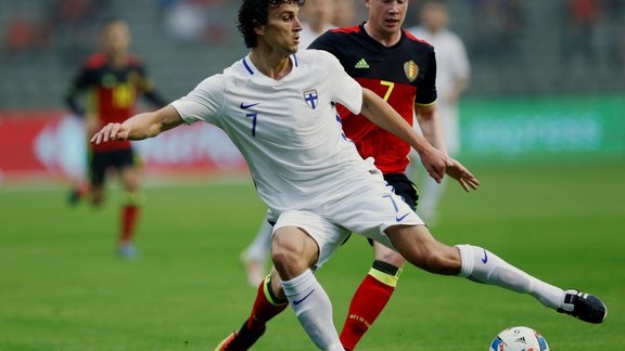 Finland Roman Eremenko, Belgium Kevin De Bruyne