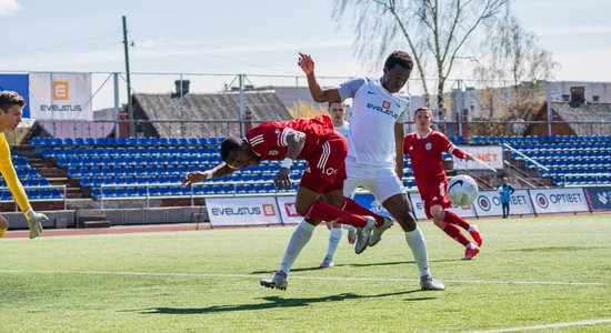 'Liepāja' un 'Daugavpils' aizvada spēli bez vārtu guvumiem