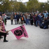 'Femen' Parīzē sarīko akciju pret 'Islāma valsti'
