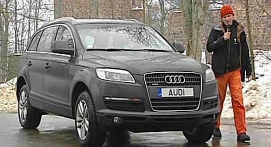 'Zebra' testē 'Audi Q7'