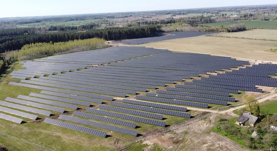 В Латвии планируется построить несколько больших парков солнечных панелей