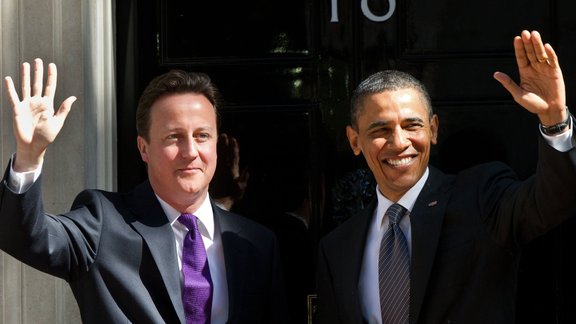 David Cameron and Barack Obama