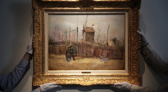 Izsolē pārdos iepriekš neredzētu Vinsenta van Goga gleznu