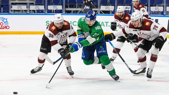 Hokejs, KHL spēle: Rīgas Dinamo - Ufas Salavat Julajev - 3