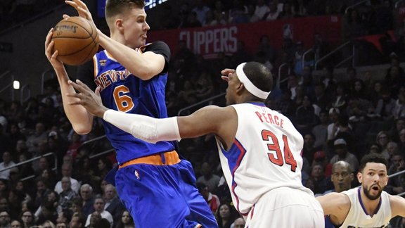 Basketbols, NBA spēle: Knicks - clippers