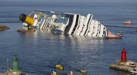 Video: Vērienīgā operācijā izcels 'Costa Concordia' vraku