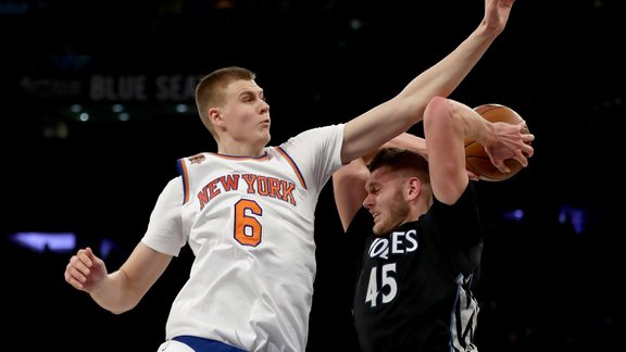 Basketbols, NBA: Kristaps Porziņģis (Knicks) pret Minesotas "Timberwolves" - 7