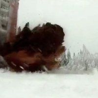 Видео: взрыв смотровой вышки на Гайзинькалнсе