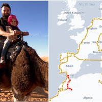 Sahāras tuksnesis un iespaidīgie Atlasa kalni – Dumbri turpina ceļot