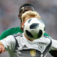 Pasaules čempione Vācija noslēdzošajā pārbaudes mačā uzvar Saūda Arābijas futbolistus