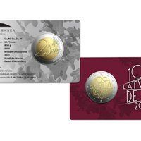 Izlaidīs Latvijas Republikas atzīšanas de iure 100. gadadienai veltītu divu eiro piemiņas monētu