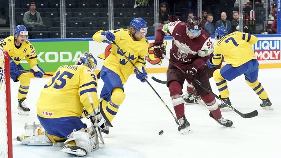 Hokejs, pasaules čempionāts 2022: Latvija - Zviedrija - 39