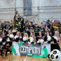 'VEF Rīga' desmito reizi kļūst par Latvijas čempioniem basketbolā