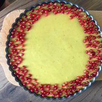 Svaigā kokosa un citronu tarte bez glutēna