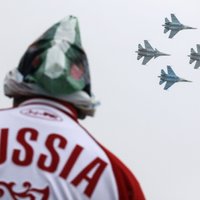 Virs Melnās jūras notriekts Krievijas Su-30SM