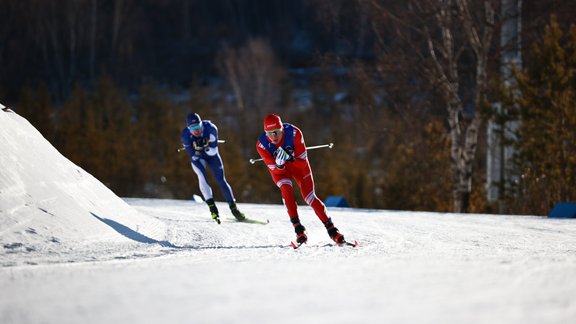 Pekinas olimpiskās spēles. Distanču slēpošana, skiatlons vīriešiem (Raimo Vīgants) - 9