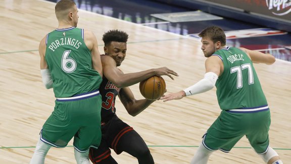 Basketbols, NBA spēle: Dalasas Mavericks - Čikāgas Bulls - 1