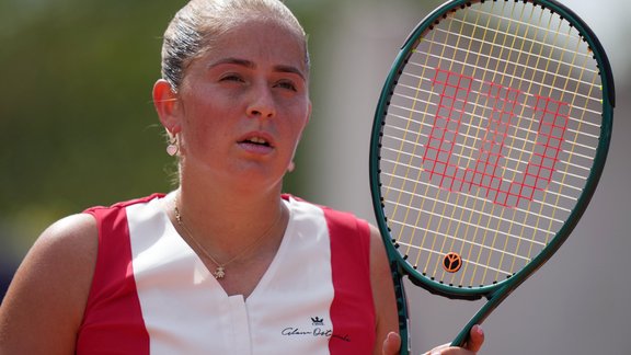 Parīzes olimpiskās spēles, teniss: Jeļena Ostapenko - Kamila Osorio