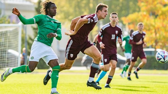 Latvijas U-21 futbola izlase, futbols