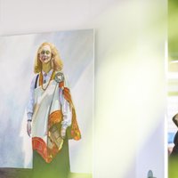 Foto: Maijas Tabakas jubilejas izstāde galerijā 'Daugava'