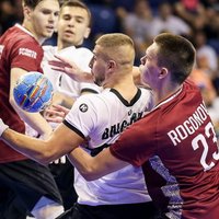 Latvijas U-20 handbolisti saspringtā Eiropas čempionāta mačā zaudē Somijai
