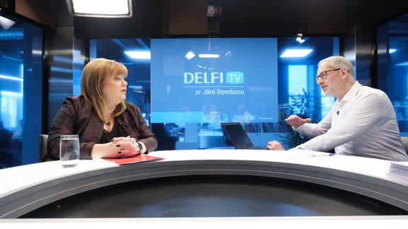 Delfi TV ar Domburu: Elita Krūmiņa