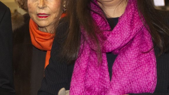 Liliane Bettencourt and Francoise Bettencourt