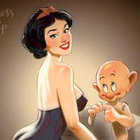 Nešpetns mākslinieks 'izģērbj' Disneja multfilmu princeses